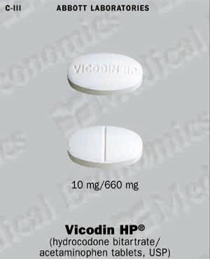 Lortab / Vicodin / hydrocodone picture